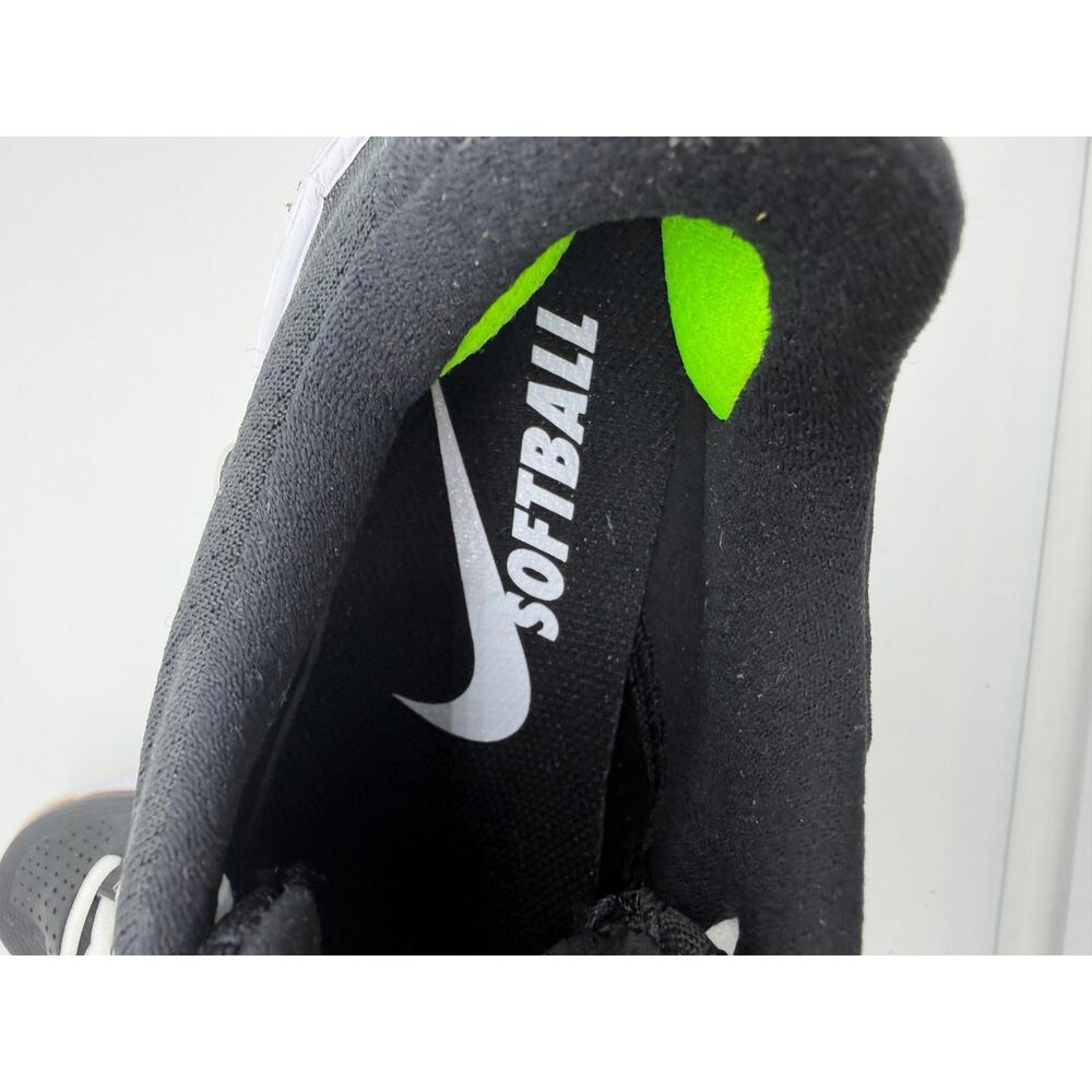 Nike Zoom Hyperdiamond 3 Elite Softball Cleats White/Black AV3043-009 Womens 5.5 - Picture 5 of 10